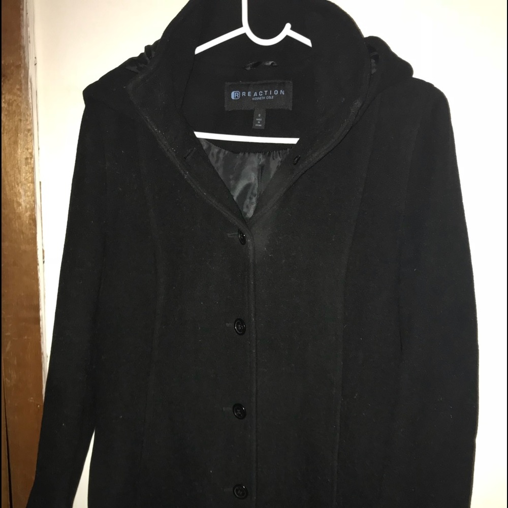 Pea coat women’s with removable hood